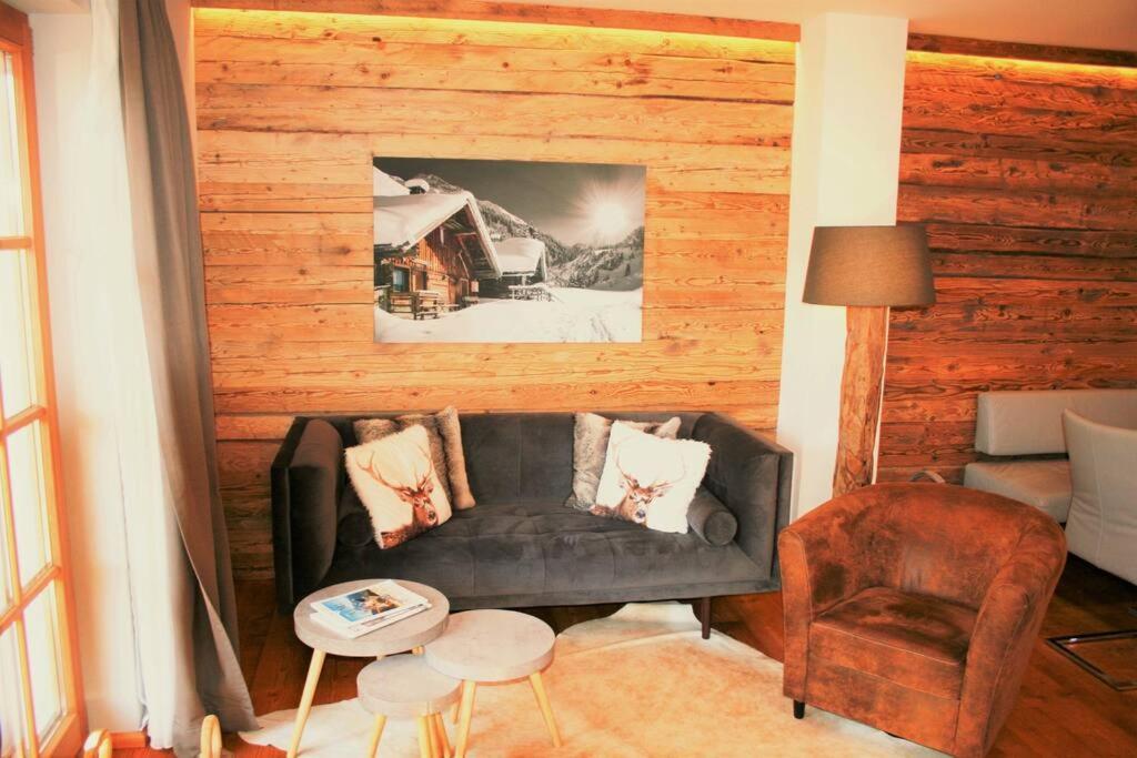 Ski-In & Out Alpine Style Apartment Near Kitzbuehel 미테르질 외부 사진