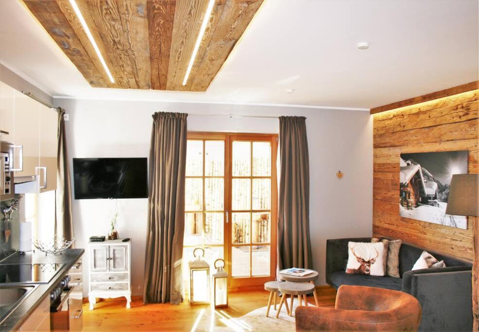 Ski-In & Out Alpine Style Apartment Near Kitzbuehel 미테르질 외부 사진